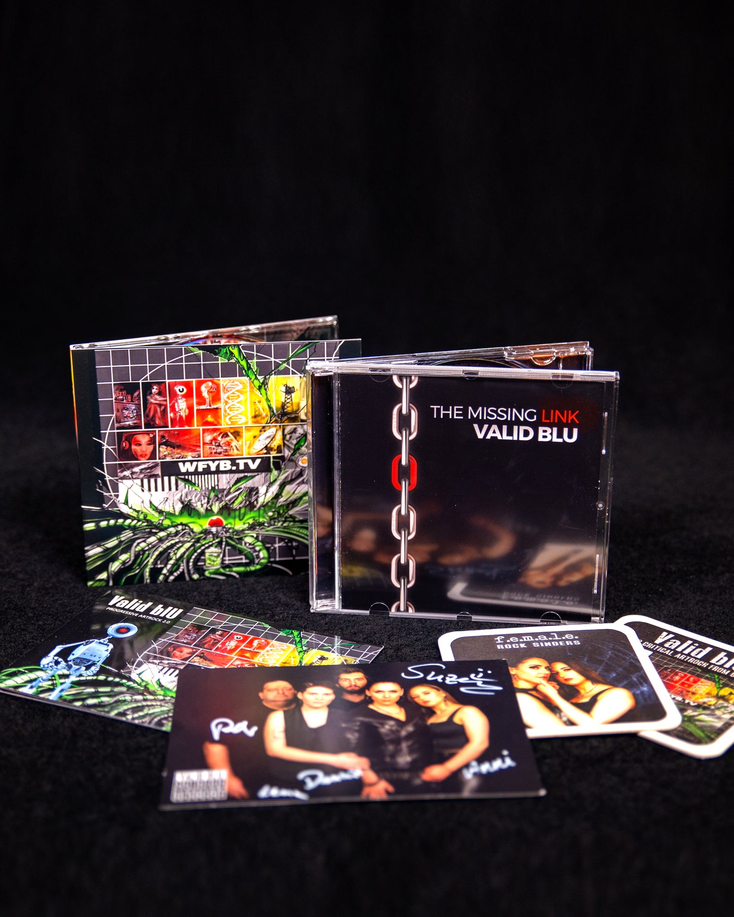 AUDIO CD BUNDLE "WFYB.TV" & "The Missing Link" plus Add Ons